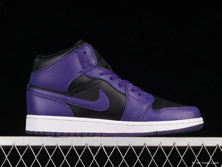 Jordan Purple - Black BQ6472-051 Mid 1 (Women's) 0519